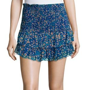 Isabel Marant Blue Floral Skirt